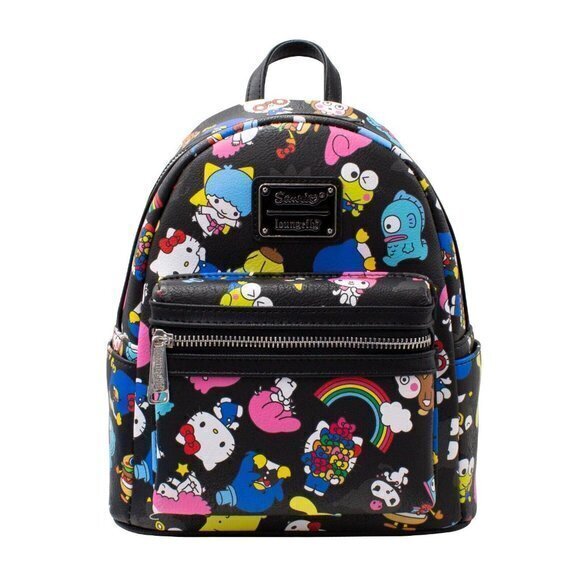 Loungefly Sanrio Hello Kitty My Melody Kuromi Mini‎ Backpack Exclusive - Picture 1 of 3